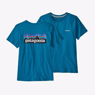 Patagonia Womens P-6 Logo Organic Crew T-Shirt